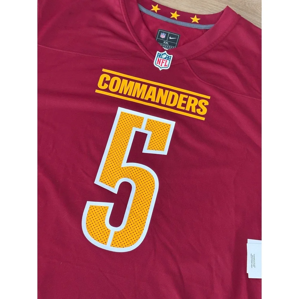 NWT Men's Nike Engineered Washington Commanders Jayden Daniels Jersey -XXL- Red